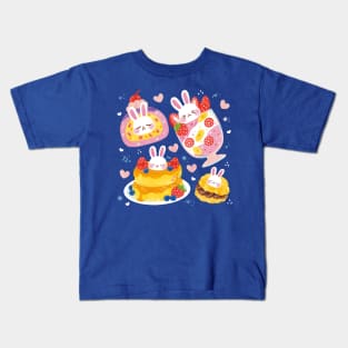 Bunny Cafe Kids T-Shirt
